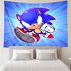 hedgehog Speed Adventure Tapestry Hanging for Bedroom,Livingroom, Playroom,Decor Art Room Wall Tapestry Holiday and Birthday Gifts