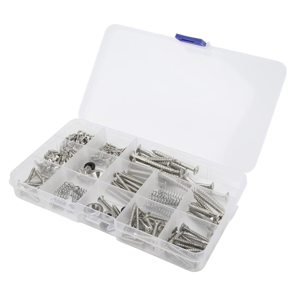 Комплект винтов для электрогитары, металлические винты, пружинный ремешок, набор застежек, ремонтный крепеж