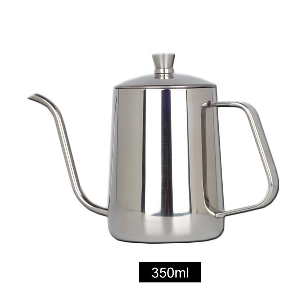 350 мл 600 мл капельный чайник для кофеварки с антипригарным покрытием из пищевой нержавеющей стали с узким горлышком капельный чайник для кофеварки