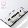 KAK Модные Золотые Ручки для Кухонных Шкафов и Ручки Длинная Черная Мебельная Ручка из Цинкового Сплава Ручки для Дверей Шкафчиков 1000 мм Фурнитура