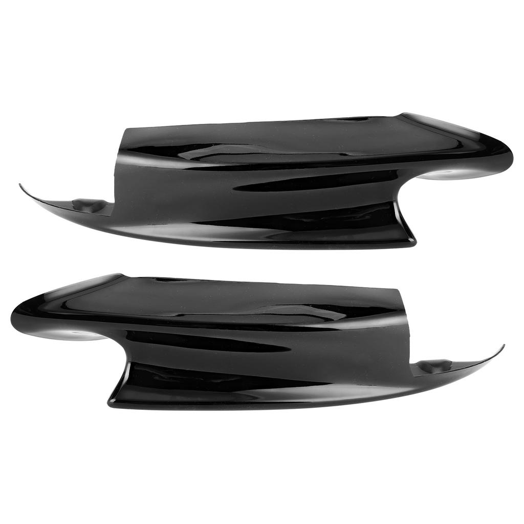 Pair Front Bumper Spoiler Lip Deflector Splitter Fit for E90 E92 E93 M3 2007?2012Glossy Black