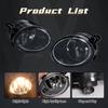 For BMW E39 M5 2001 2002 2003 E46 3 Series M3 2002 2003 2004 2005 2006 Fog Lights Headlight Front Driving Lamp Halogen LED Bulbs