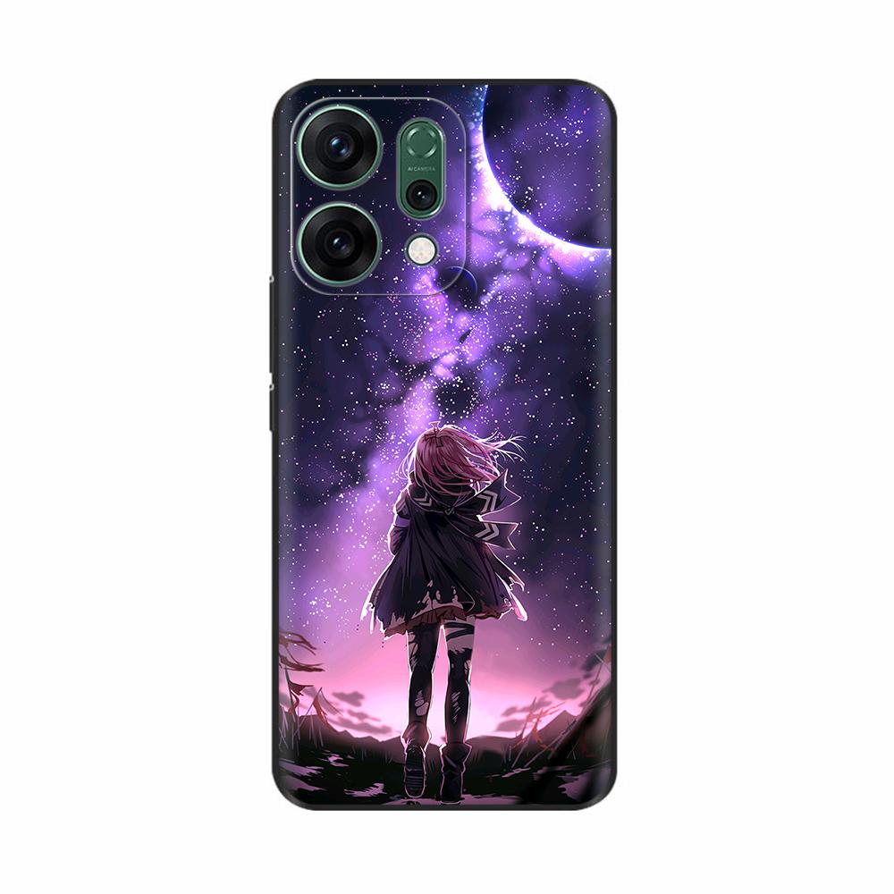 Чехол для телефона OPPO Reno 14 5G, мягкий ТПУ, окрашенная задняя крышка для OPPO Reno 14F 5G, силиконовые чехлы для Reno14 Pro, Fundas