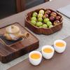 Поднос для закусок и орехов из грецкого ореха