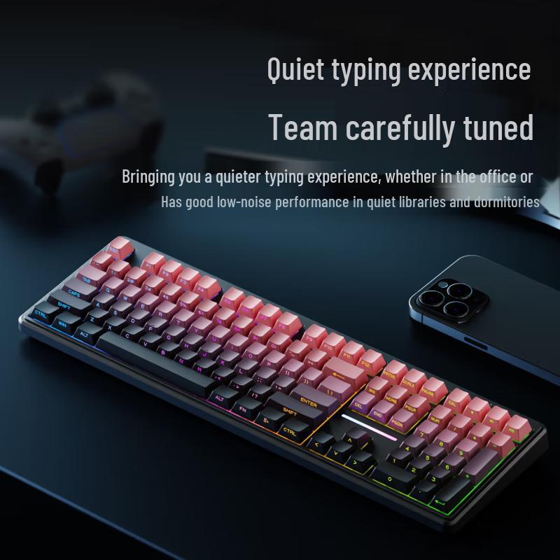 Механическая RGB проводная клавиатура и мышь