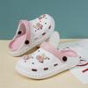Cute Penguin Print Summer Kids Clogs Breathable Lightweight Non-slip Toddler Sandals