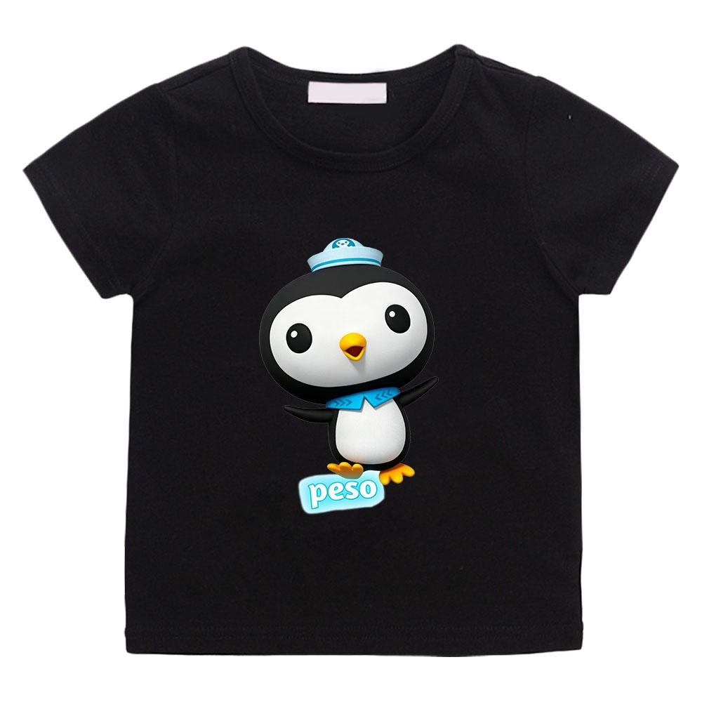 The Octonauts Kawaii 100%Cotton T-shirts High Quality Boys Girls Short Sleeve Children Tees Casual summer Tops Graphic T-shirts Kids Camisetas