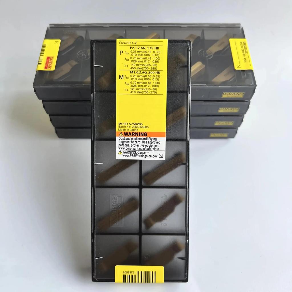 Оригинальная Sandvik / N123L2-0800-RO 4325 / Твердосплавная пластина для токарного станка с ЧПУ 10 шт.
