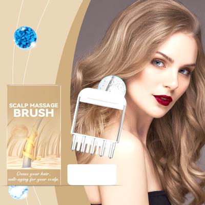 Аппликатор для нанесения масла на волосы, усовершенствованный массажер для ухода за кожей головы, ручной аппликатор для нанесения масла на волосы, расческа и массажер для кожи головы 1 шт.