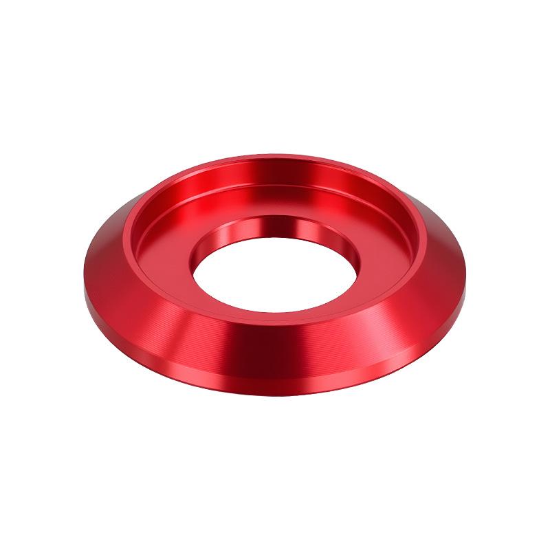 Anodized Wine Red Aluminum Alloy Semi-Round & Countersunk Head Screw Washer (M2, M2.5, M3, M5, M6, M8)