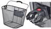 Bicycle Basket for Handlebars Detachable Front Bicycle Basket 25.4 - 31.8