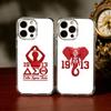 D-Delta S-Sigma Theta Phone Case For iPhone17,16,15,14,13Pro Max,us,Soft Silicone Transparent Cover