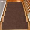 Нескользящий ковер из массива дерева, лестничные ступени, защитные ограждения для ступенек, коврик для мытья устройств