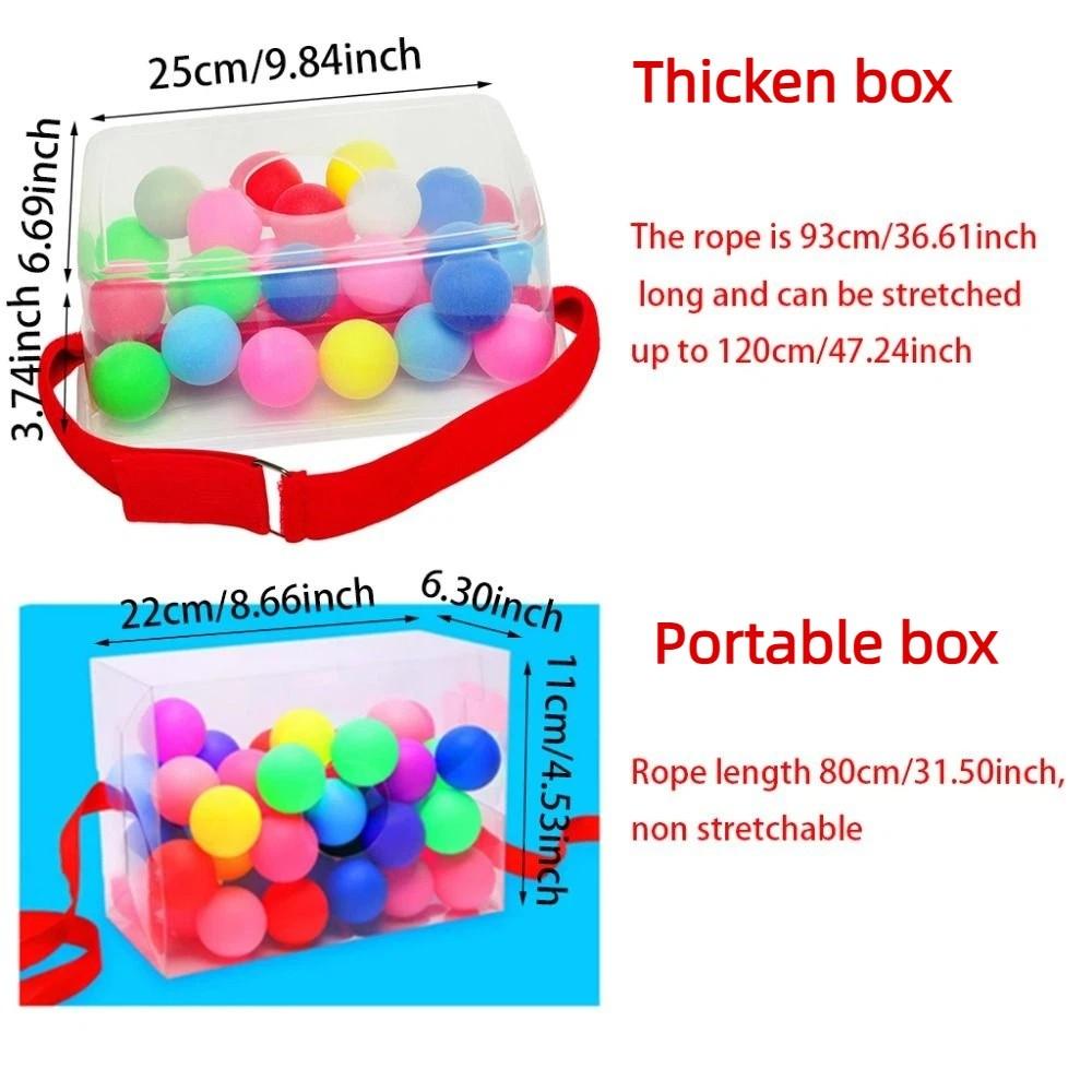 Portable Rooster Egg Laying Game Box Hip Dance Box Fun Toy Shake Ball Box Parent Child Interaction