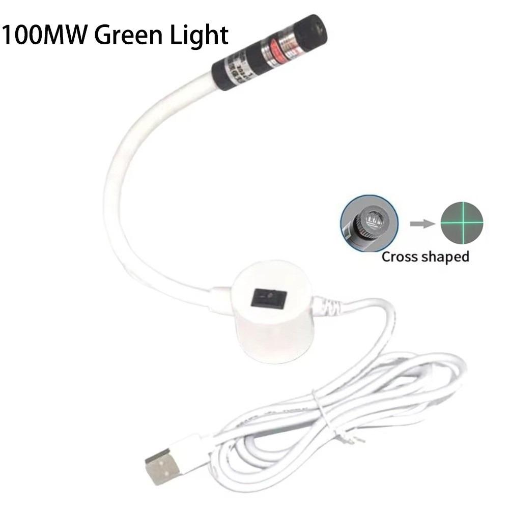 Portable Magnetic Positioning Quilting Light for Sewing Multifunctional Single/cross-line Positioning Lights Work Light USB