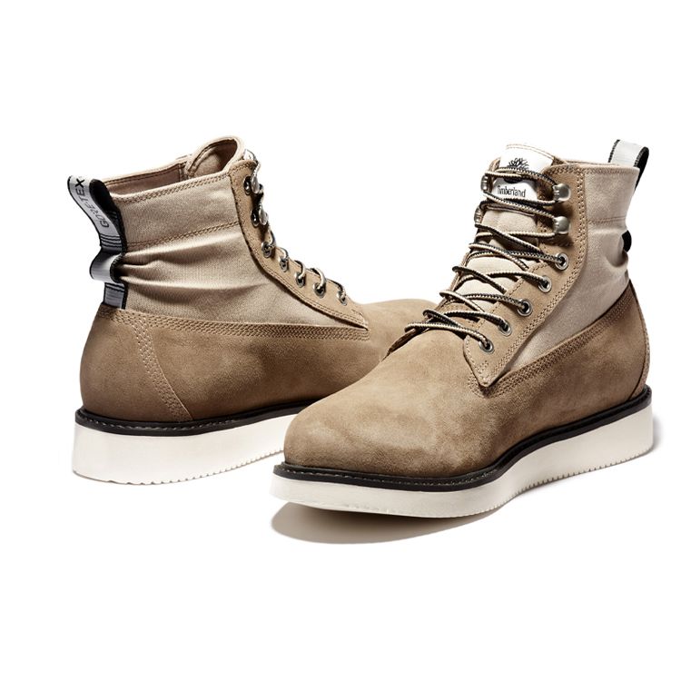 Timberland Vibram Casual Mid-Calf Work Boots Men Boots Brown A4216D82