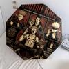 1 PC Automatic Folding Umbrella - Jujutsu Kaisen Pattern Portable Foldable Design With 8 Ribs Christmas Birthday Gifts