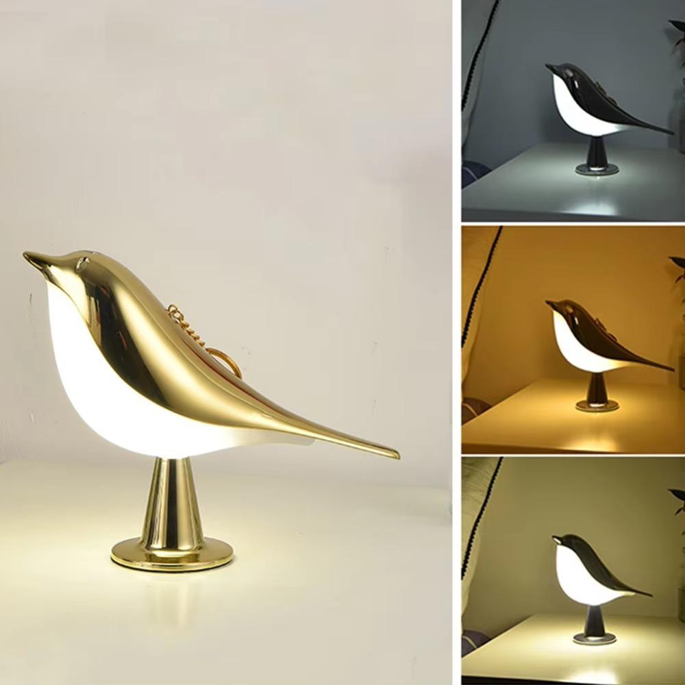 3 Colors Touch-Control LED Lamp USB Rechargeable Creative Night Lamp for All Rooms Decoration