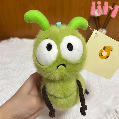 Плюшевая игрушка Стрекоза Гусеница Серия Насекомых Маленькая птичка Плюшевая игрушка Подушка для сна Сопровождающая кукла для сна Подарок на день рождения