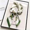 70x70cm Square Scarf Women Silk Feeling Small Headscarf Hair Bands Lady Foulard Bandana Female Fashion Floral Scarves Wraps