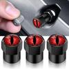 4PCS Universal DIY Car Wheel Tire Air Valve Caps Stem Car Stickers For Cars Motor Auto Accessories Decor Gift,For Eyes Shape