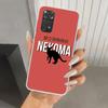 Чехол для телефона Haikyuu Oya Volleyball Anime для Xiaomi Redmi Note 15 14 14S 13 12S 12 Pro 11S 11 Plus 11T 11E 10S Мягкий Funda Принт S