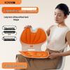 Эргономичная подушка для поясничной поддержки Hezheng с подогревом и массажем