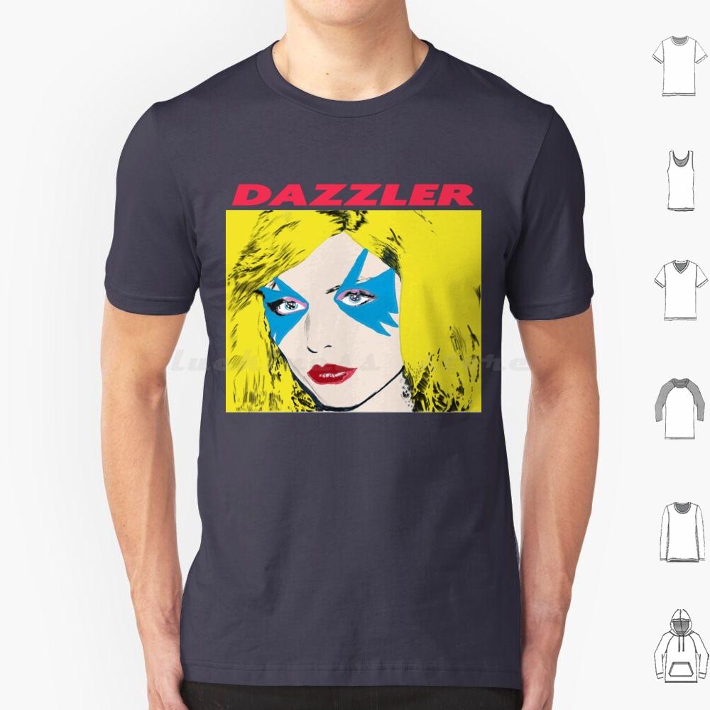 Dazzler T Shirt Big Size 100 Cotton Superhero Pop Star Star Album Cover Mash Up Pulp2pixel Mutant Dazzler X Men 1980 S