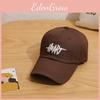 Хлопковая бейсболка для мужчин и женщин с вышитой буквой, солнцезащитная для активного отдыха