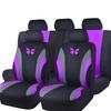 New Available Butterfly Car Seat Cover Full Set Universal Car Seat Protection Covers Car Interior Accessories