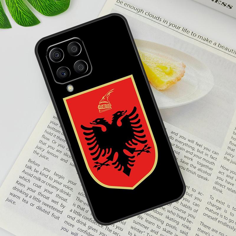 Albania Albanians Flag Case For Samsung Galaxy M12 M13 M14 M22 M32 M52 M11 M21 M31 M23 M33 M53 M20 M34 M54 Fundas