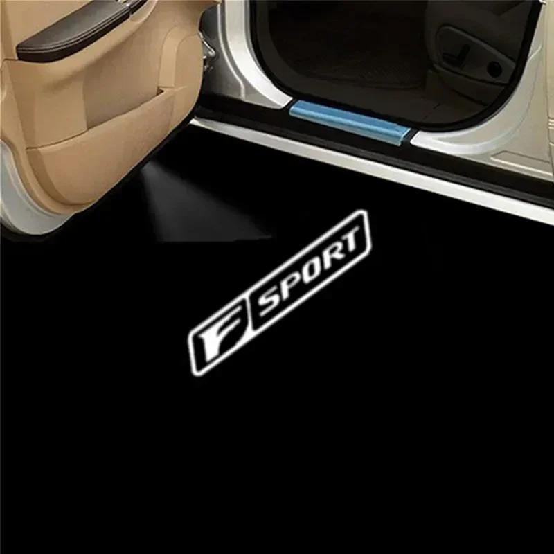 LED Car Door Projector Welcome Ghost Shadow Light Accessories For LEXUS F SPORT ES RX GX LS LX IS GS UX Series IS F IS250 IS350