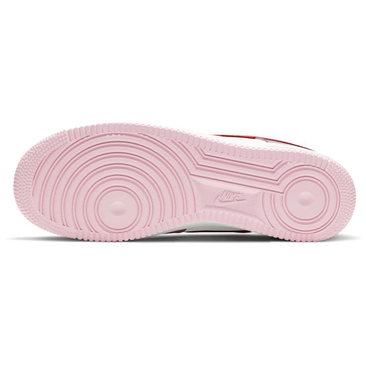Nike Кроссовки унисекс Air Force 1 Low 07 QS Valentines Day Love Letter Розовый тюльпан-розовый университетский красный DD3384-600