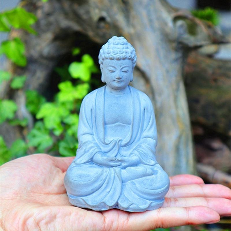 Candle Moulds Clay Moulds Crafts Moulds Hand-making Supplies Buddhism Shape Non-stick Silicone Material for Figure Craft