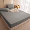 Waterproof Fitted Sheet Breathable Anti-Bacteria Solid Color Modern Mattress Cover Urine Double Bedspread Sheets Bed Set