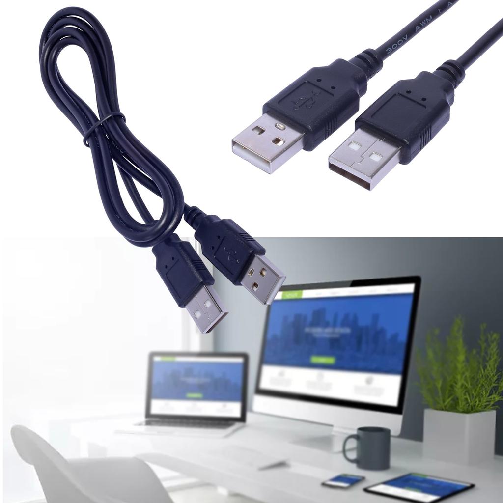 USB-удлинитель типа A «папа-папа» для зарядки ноутбука, охлаждающая база, автомобильный кабель питания 5V3A, 100 см