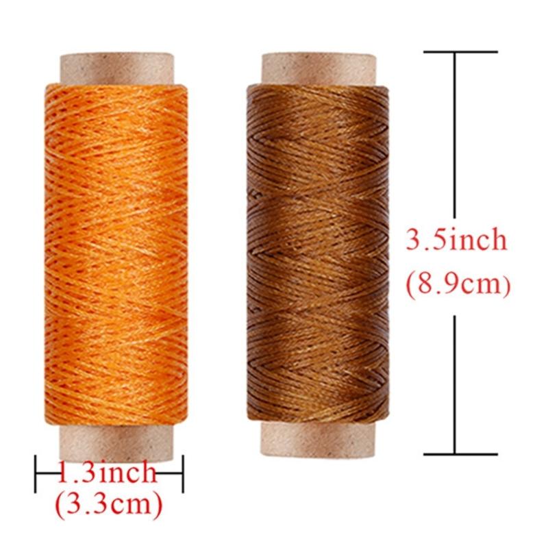 150D нитки для шитья кожи вощеные нитки для шитья кожи переплетные работы своими руками X3UC