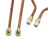 Upgrade Full Copper Hydraulic Oil Pipe Connectors For 1:14 RC Metal Excavator Metal Arm Part