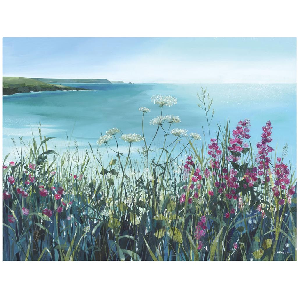 Claire Henley Coastal Walk June Print