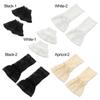 Decorative Gloves Arm Cover Lace Cuffs Ruffles Elbow Sleeve Fake Sleeve Detachable Sleeve Cuffs