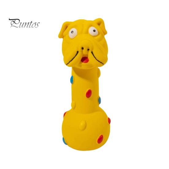 Латексная жевательная игрушка для собак, прочная, устойчивая к укусам жевательная штанга, чистка полости рта, предотвращение зубного камня, забавная игрушка для собак средних и крупных пород