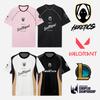 Team Heretics Esports Club 2025 Jerseys League Of Legends LEC Valorant Pro League Uniforms Men's and Women's Sports T-shirts