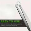 1 шт. Ножницы/пинцет для стрижки волос в носу из нержавеющей стали, нажимного типа, с круглым кончиком - Портативный триммер для волос в носу