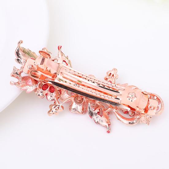 Модные женские заколки для волос со стразами, цветочные заколки, заколка для волос, весенние головные уборы