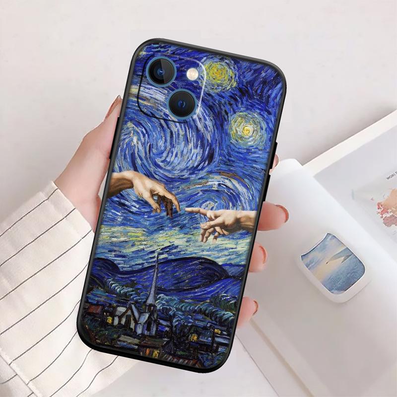 RP32 Fresco Adam Sculpture New High-End Shell Phone Case for Xiaomi Poco F8 M4 M5 M6 M7 X3 X6 X7 Pro GT NFC Ultra