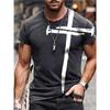 3d Print T Shirt Short Sleeve Top Men's Sport Wear Summer Round Neck Tees Plus Size Men Simple T Shirts