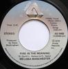 7-дюймовая пластинка MELISSA MANCHESTER Fire In The Morning Lights Of Daw AS0485 ARISTA 1979 Канада Рок Б/у