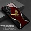 Luxury Golden Eagle fashion phone cases phone case mobile phones glass for Samsung Galaxy S26 S25 S24 S23 S22 FE Ultra Plus