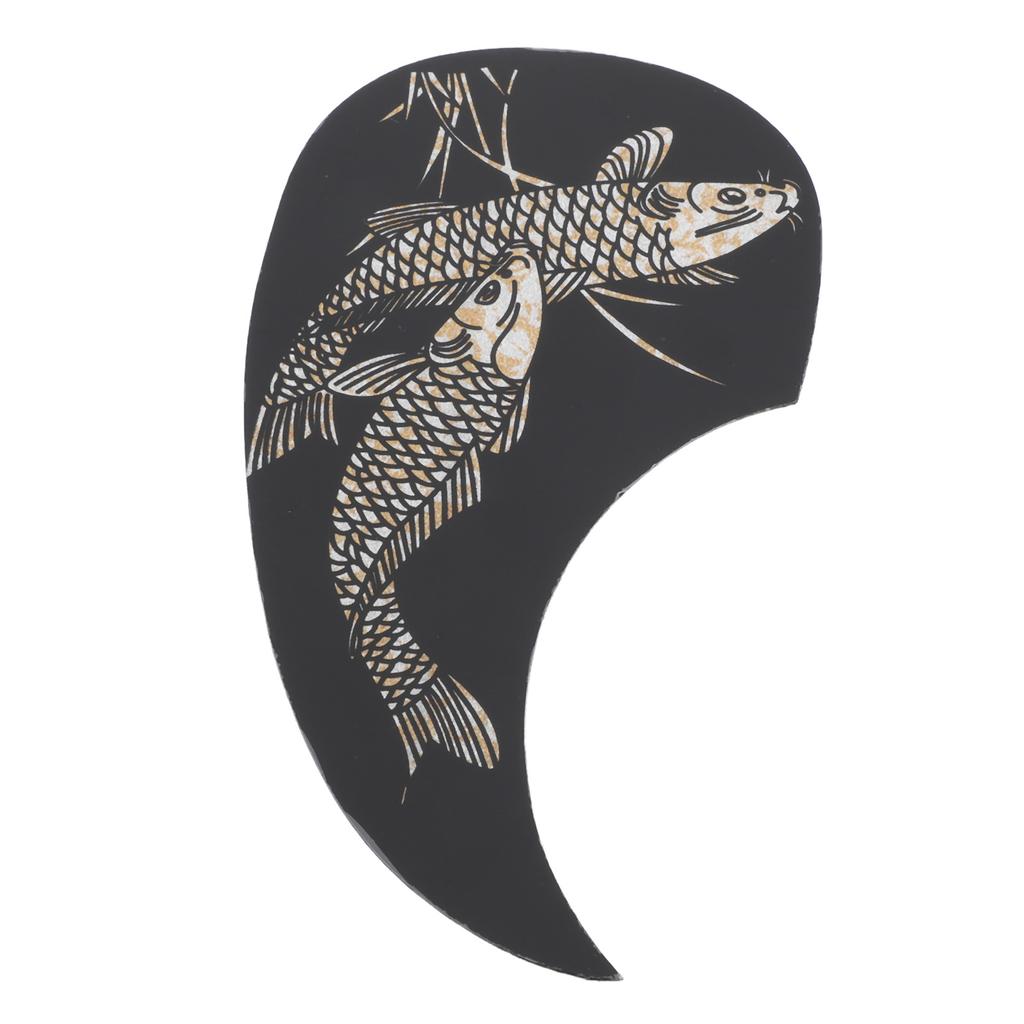 Наклейка-пикгард для гитары, защита от ударов и царапин, самоклеящаяся наклейка, декорация для акустической гитары, защита звукоснимателя