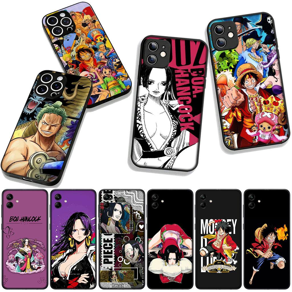 Cover for OPPO A54 A40 A60 A80 A18 A16 A17 A38 A78 A79 A57 A55 A3 Pro A96 A15 A12 Phone Case Zoro One Boa Hancock Pieces Luffy